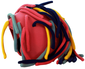 Нашлемник с интересным дизайном Coolcasc S072 Girl Dreds