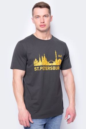 Тематическая футболка Jack Wolfskin St Petersburg T Men