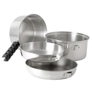 GSI - Набор кастрюль походный Glacier Stainless Cookset Lg