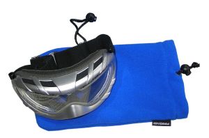 Терра - Мешочек-чехол узкий для горнолыжных очков флисовый 