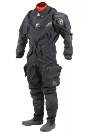 Waterproof - Высокотехнологичный сухой гидрокостюм мужской D1 Hybrid ISS