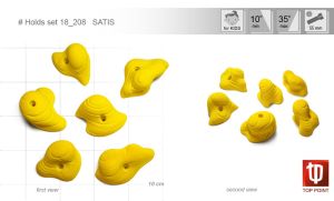 Скалолазные зацепы Top Point #208 Satis