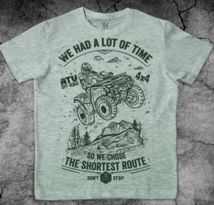 Макс-Экстрим - Футболка спортивная Квадроцикл