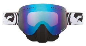 Dragon Alliance - Маска для мотокросса NFX (оправа Overlap, линзы Blue Steel + Clear)n Alliance - Маска (moto) NFX (оправа Overlap, линзы Blue Steel + Clear)