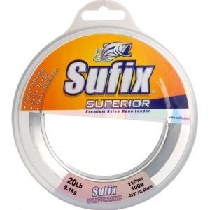 Sufix - Леска монофильная 100 м Superior Leader Clear