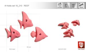 Скалолазные зацепы Top Point #210 Reef