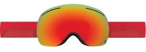 Dragon Alliance - Горнолыжные очки X1 (оправа Stone Red, линзы Red Ion + Yellow Blue Ion)