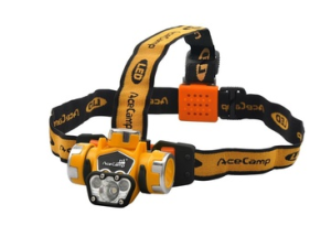 Ace Camp - Перезаряжаемый налобный фонарь Power Bank Headlamp