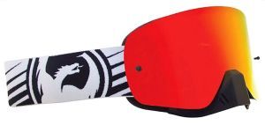 Dragon Alliance - Маска для мотокросса NFX (оправа Vox Blk-Wht,линзы Red Ionized + Clear)