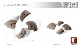 Набор надежных зацепов для скалодрома Top Point Story #255