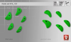 Набор зацепов для ног Top Point #130