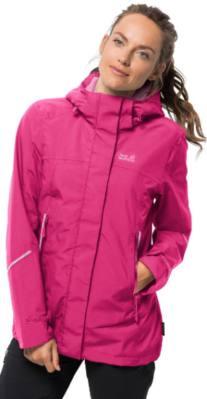Jack Wolfskin - Яркая водостойкая ветровка Onyx jkt w