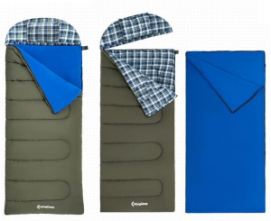 Туристический спальный мешок King Camp 3153 Forest 500 правый (комфорт -22 C)