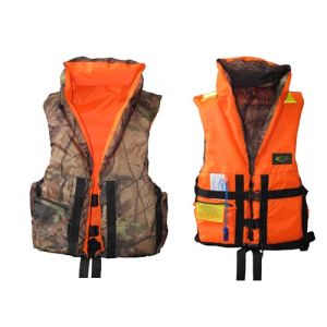 Жилет спасательный Россия двухсторонний с воротником