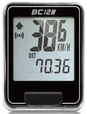 Echowell - Простой в использовании велокомпьютер 12 функций BC-12W