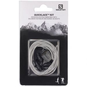 Базовые шнурки Salomon Shoes Quicklace Kit Grey