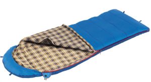 Качественный спальный мешок с правой молнией BTrace Duvet (комфорт 0)