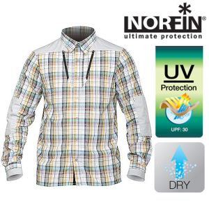 Рубашка с длинным рукавом Norfin Summer Long Sleeves