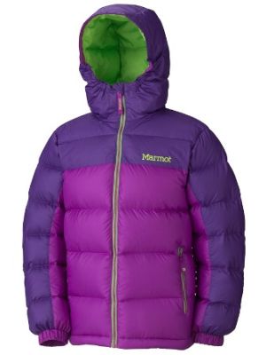 Куртка для девочки Marmot Girl's Guides Down Hoody (Plaid)