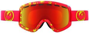 Dragon Alliance - Сноубордическая маска D1 (оправа Tango Icon, линзы Red Ionized + Amber)