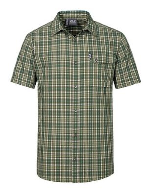 Jack Wolfskin — Рубашка легкая мужская CROSSLEY SHORTSLEEVE SHIRT M