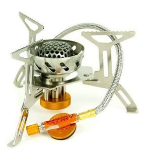 Tramp - Качественная горелка туристическая складная со шлангом TRG-047
