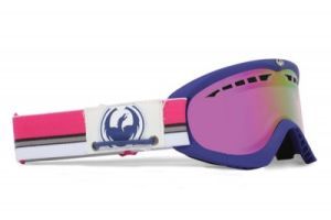 Dragon Alliance - Горнолыжная маска DXS (оправа Nautical, линза Pink Ionized+Rose)