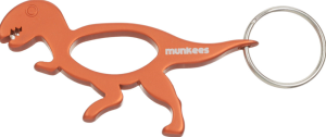 Удобный Брелок Munkees Открывалка-Тираннозавр 10 шт.