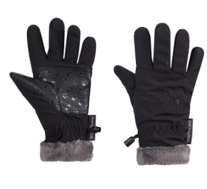 Jack Wolfskin - Перчатки теплые softshell highloft glove kids