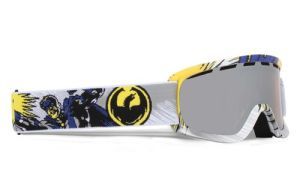 Dragon Alliance - Сноубордическая детская маска Lil D (оправа Super Dude, линза Ionized)