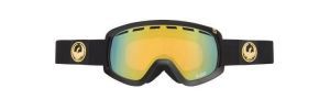 Dragon Alliance - Сноубордическая маска D2 (оправа Jet, линзы Gold Ionized + Yellow Blue Ion)