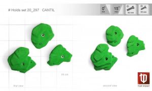 Набор скалолазных зацепов Top Point CantilI #297