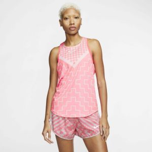 Майка беговая для женщин Nike W NK Tank Runway Geo PR