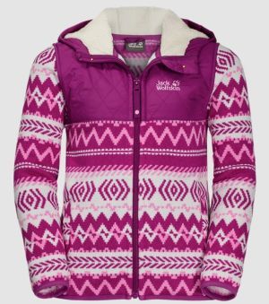 Jack Wolfskin - Детская куртка из флиса Nordic Hooded Jacket Kids
