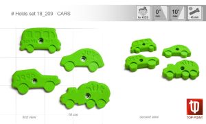 Скалолазные зацепы Top Point #209 Cars