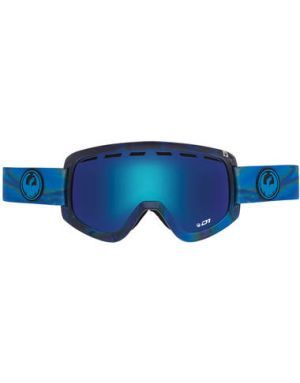 Dragon Alliance - Горнолыжная маска D1 (оправа Spil, линзы Blue Steel + Yellow Red Ion)