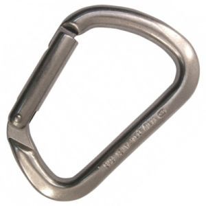 Kong - Карабин из нержавеющей стали без муфты c прямой защелкой X-Large Inox