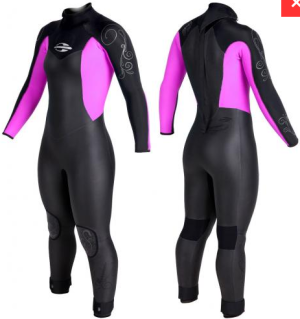 MORMAII - Гидрокостюм женский длинный для дайвинга WIND 5/4/3 мм
