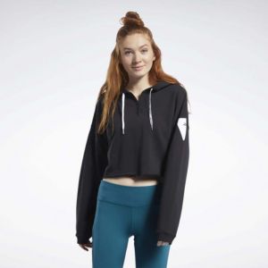 Комфортная женская толстовка Reebok Wor Myt 1/4 Zip Hoodie