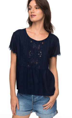 Roxy - Легкая женская блузка Inthemorning J Dress Blues