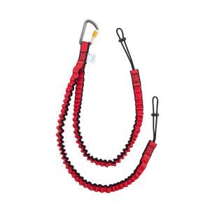 Стропа эластичная двойная с карабином с муфтой Венто (до 25 кг)