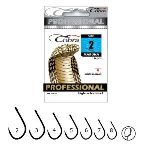 Cobra - Крючки с кованым поддевом Cobra Pro Maruka