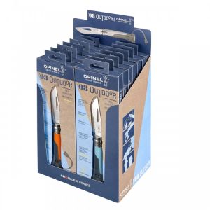 Opinel - Набор-дисплей из 14 ножей №8 Outdoor Eart