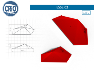 Прочный рельеф для скалолазания Crio Holds Esse 02