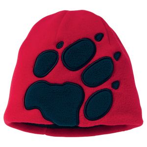 Детская флисовая шапка Jack Wolfskin Front Paw Hat Kids