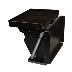 Столик раскладной на ликтрос с 2-я удочкодержателями Патриот № 5