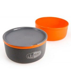 GSI - Двойная миска эргономичная Ultralight Nesting Bowl + Mug