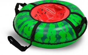 ТяниТолкай - Стильные надувные санки-ватрушка Арбуз