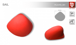 Надежный рельеф для скалолазания Top Point Sail