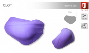 Прочный рельеф для скалолазания Top Point Clot